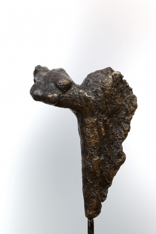 Envol 3 - sculpture de bronze par Nicole Besnainou (24x20x8cm)